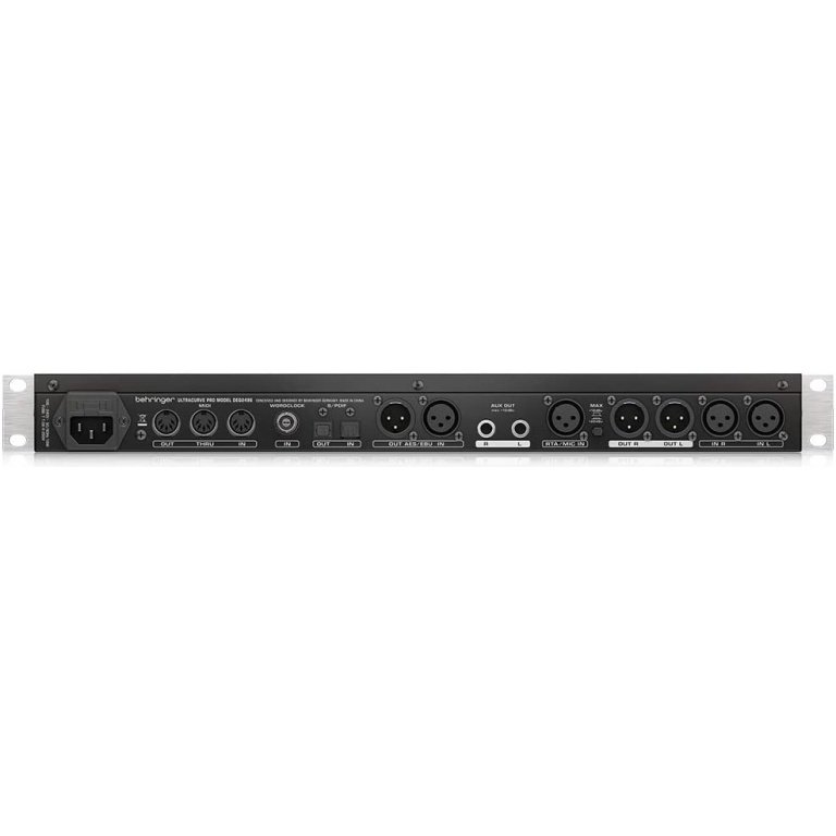 Behringer DEQ2496 Equalizer Digital 24Bit-96kHz RTA Dyn App FDS limiter