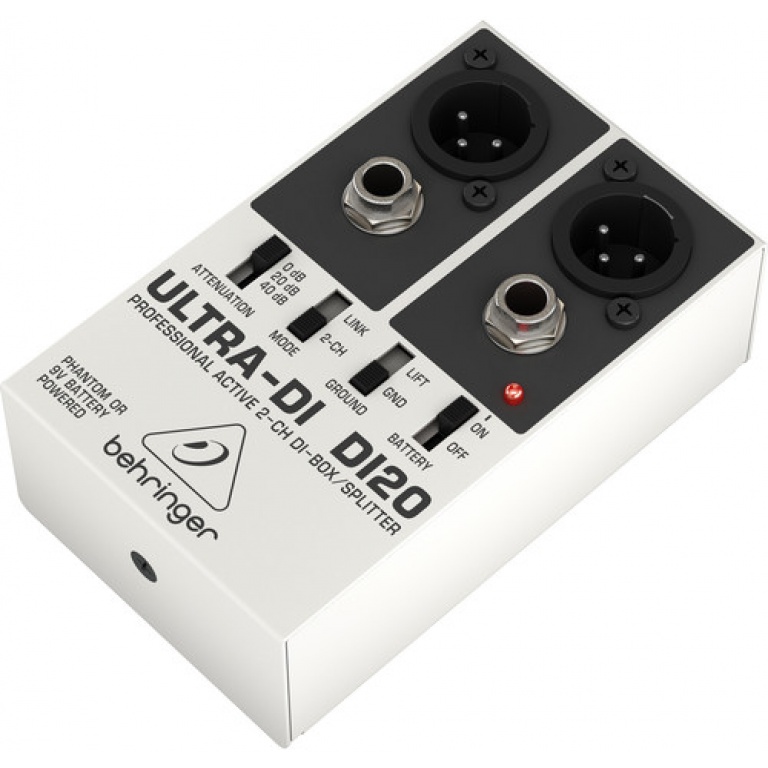 Behringer DI20 Direct Injection Box Active 2 CH