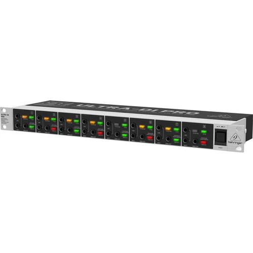Behringer DI800V2 Professional Mains/Phantom Powered 8-Channel DI-Box Behringer DI800V2 Professional Mains/Phantom Powered 8-Channel DI-Box