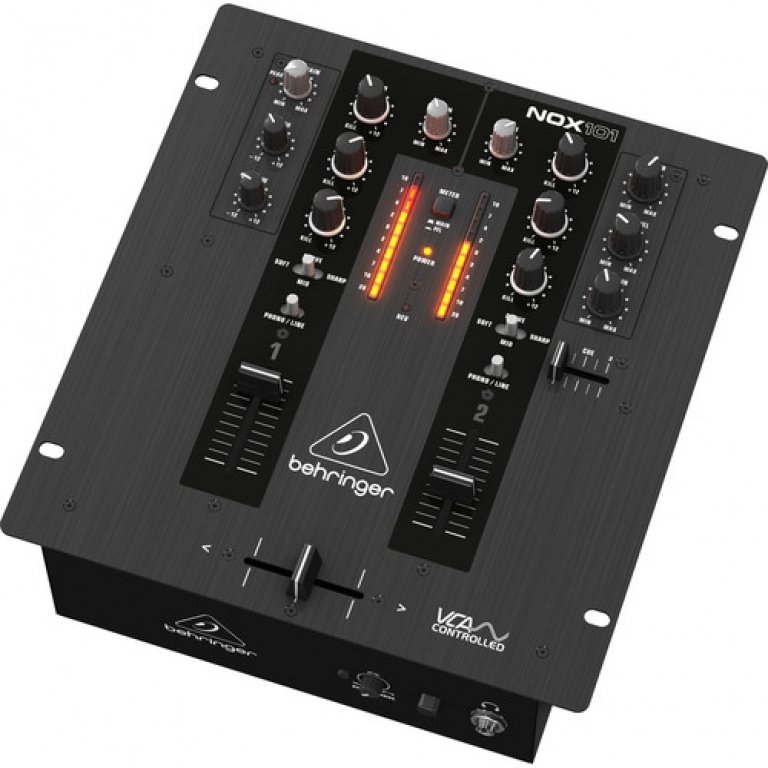 Behringer NOX101 Mixer DJ 2Ch 1Mic 2Line w/ Full VCA control
