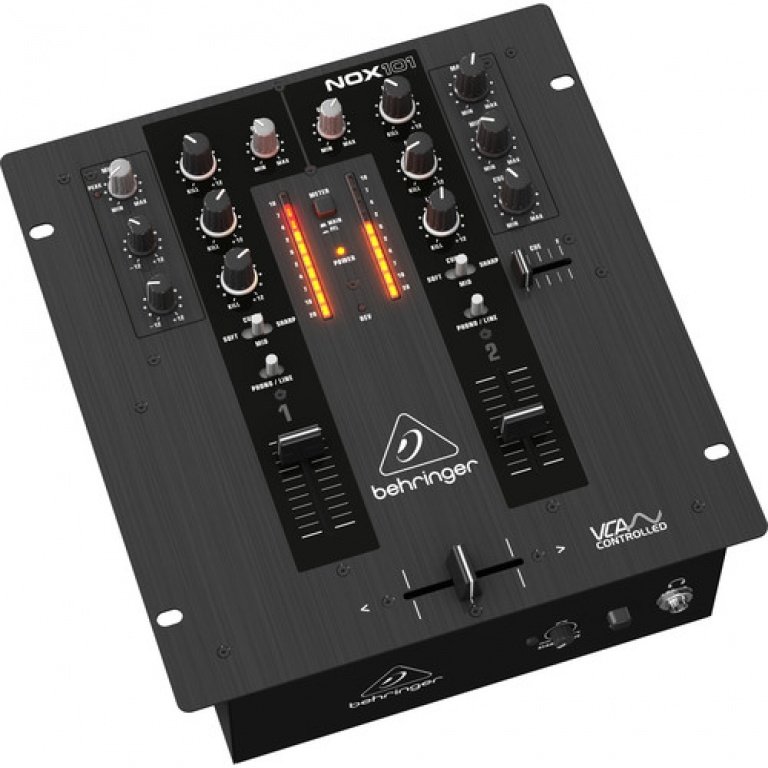 Behringer NOX101 Mixer DJ 2Ch 1Mic 2Line w/ Full VCA control