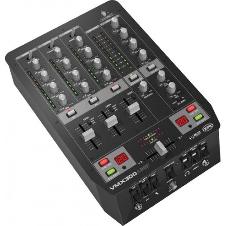 Behringer VMX300USB Mixer DJ 3 Ch w/ 3Band EQ