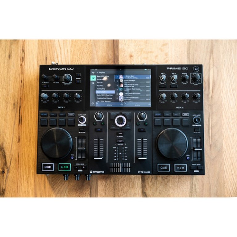 Denon DJ PRIME GO Rechargable battery-powered, Standalone Engine Control with WiFi Streaming