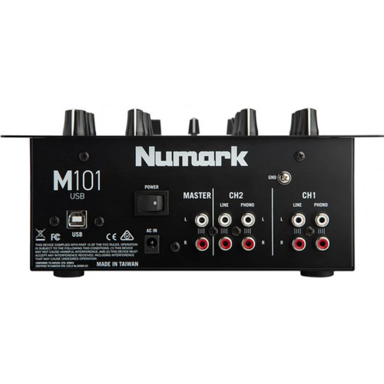 Numark M101USBBLACK 2-Channel All Purpose mixer w/ USB