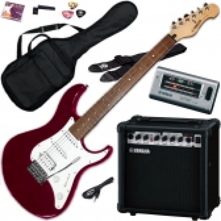 Yamaha EG112GPIIRED Gigmaker Guitar Bundle - Red