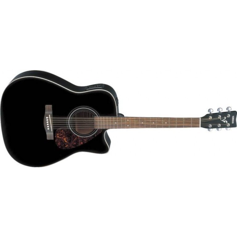 Yamaha FX370CBLK Acoustic Electric Guitar - Black