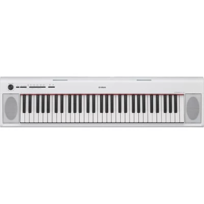 Yamaha NP-12 Piaggero - Portable Piano-Style Keyboard (White)