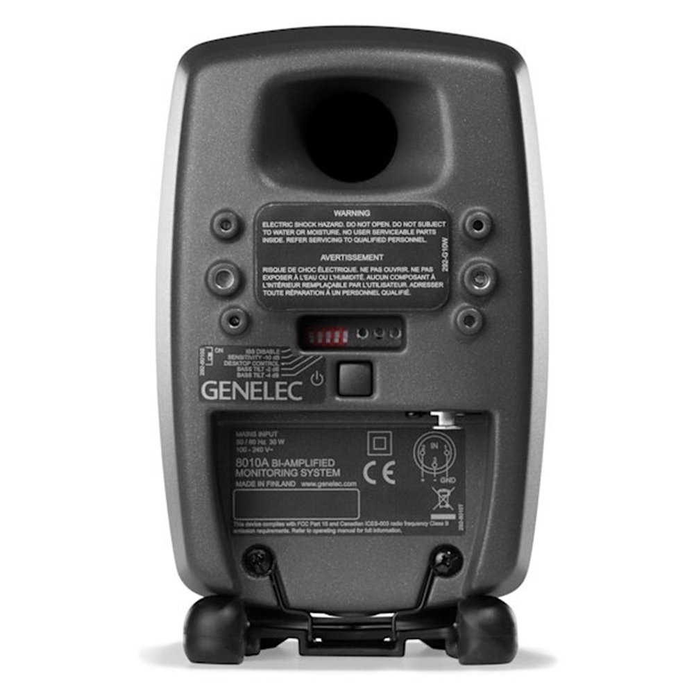 Genelec 8010 Active Studio Monitor - precise imaging, low distortion, and reliable performance Genelec 8010 Active Studio Monitor - precise imaging, low distortion, and reliable performance