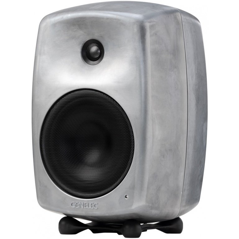 Genelec 4040ARW Compact Two-Way Active Loudspeaker System in RAW Aluminium Finish