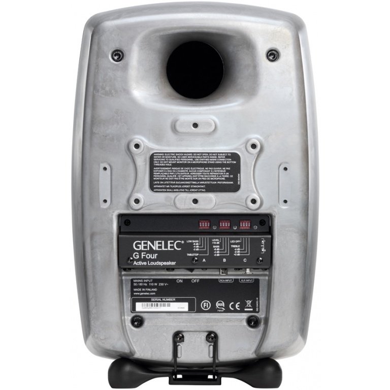 Genelec 4040ARW Compact Two-Way Active Loudspeaker System in RAW Aluminium Finish