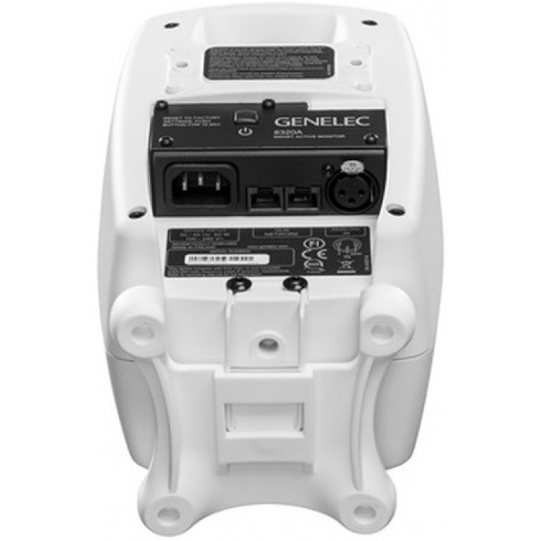 Genelec 8320AWM Smart Active Monitor Two-way Compact in white painted finish