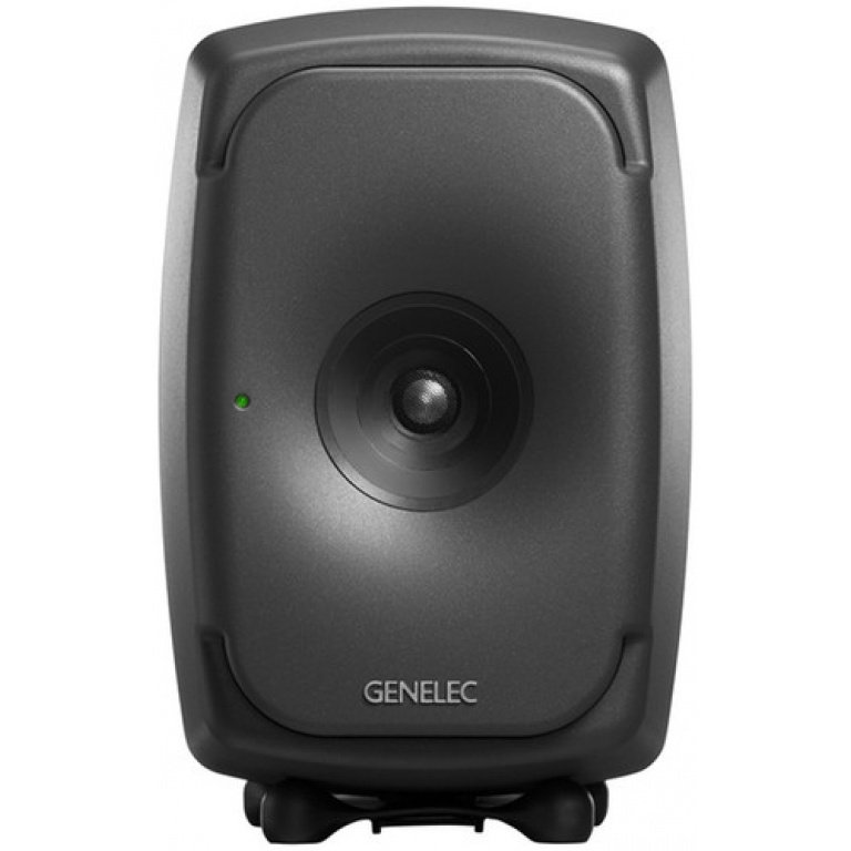 Genelec 8341AP Smart Active Monitor, Compact Three-way "The Ones" in Dark grey painted finish