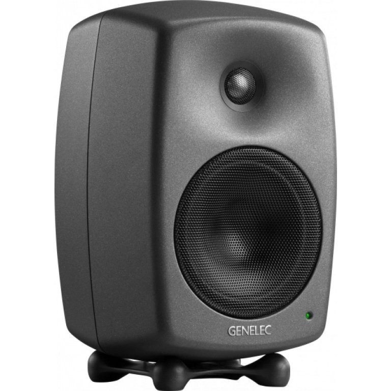 Genelec 8430AP Smart Active Monitor for IP Audio, Two-way in Dark grey painted finish