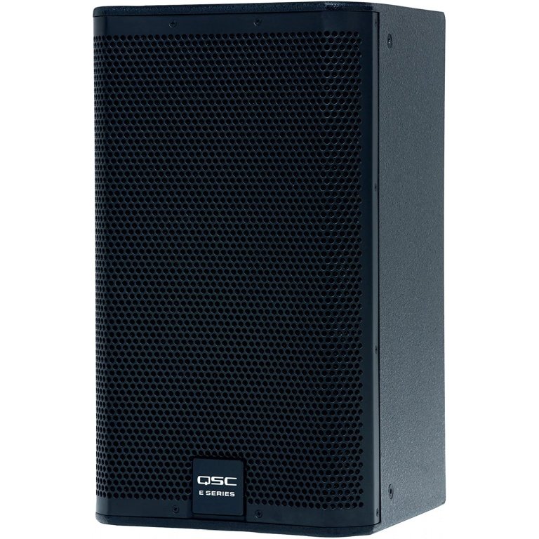 QSC E110 10" 2-Way, Externally Powered, Live Sound-Reinforcement Loudspeaker Available In Black