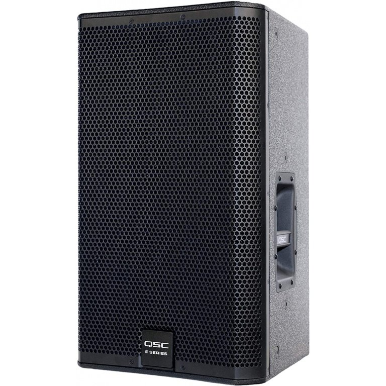 QSC E112 12" 2-Way, Externally Powered, Live Sound-Reinforcement Loudspeaker Available In Black