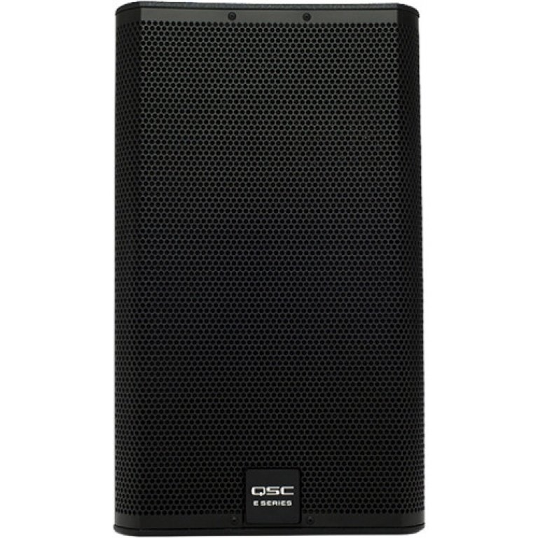 QSC E115 15" 2-Way, Externally Powered, Live Sound-Reinforcement Loudspeaker Available In Black