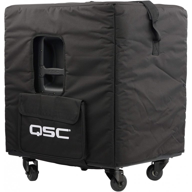 QSC Ks118-Cvr Soft, Padded Cover Made With Weather Resistant, Heavy-Duty Nylon/Cordura Material For Sub With GrilleGuard