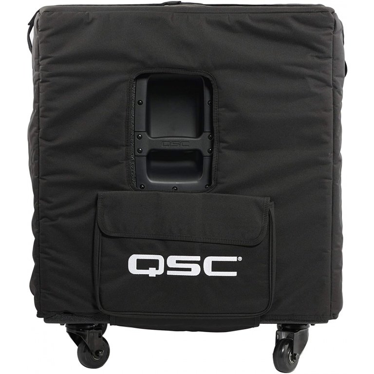 QSC Ks118-Cvr Soft, Padded Cover Made With Weather Resistant, Heavy-Duty Nylon/Cordura Material For Sub With GrilleGuard