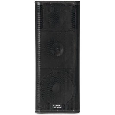 QSC Kw153 15" Three-Way, 1000W, 60 Axisymmetric, Active Loudspeaker With 6.5" Horn-Loaded Midrange