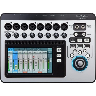 QSC TouchMix-8 Digital Audio Mixer - powerful, professional sound control