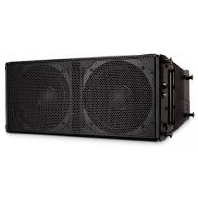 QSC Wl3082-Bk Ultra Compact High Performance Line Array Module; Dual Neodymium 8" (200 Mm) Cone Lf; 3" (75 Mm)Titanium Diaphragm Available In Black