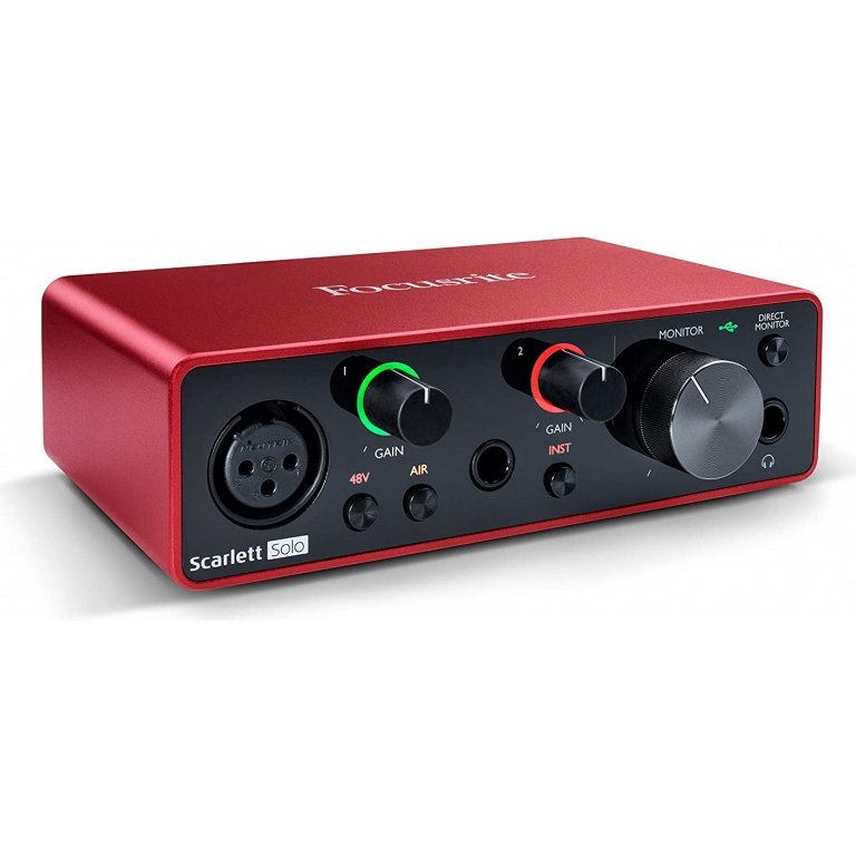 Focusrite Scarlett Solo Studio 3rd Gen Pack