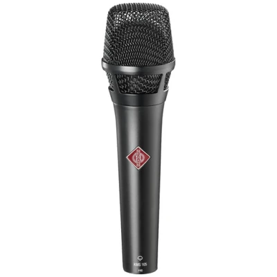 Neumann KMS 105 BK Live Vocal Condenser Microphone Black | Professional Stage Mic Neumann KMS 105 BK Live Vocal Condenser Microphone Black | Professional Stage Mic
