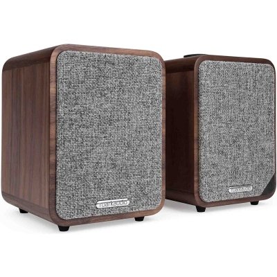 Ruark Audio MR1 MK2 Rich Walnut Hifi Speakers