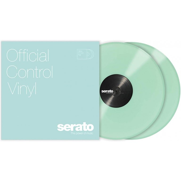 Serato 12" Serato Performance Series Glow in Dark (Pair) Control Vinyls for Turntables