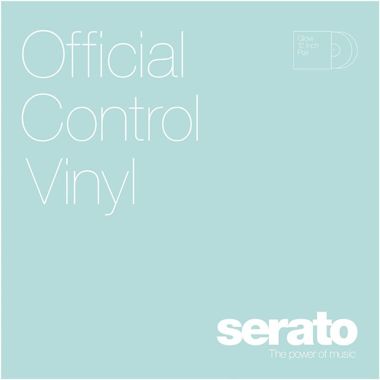 Serato 12" Serato Performance Series Glow in Dark (Pair) Control Vinyls for Turntables