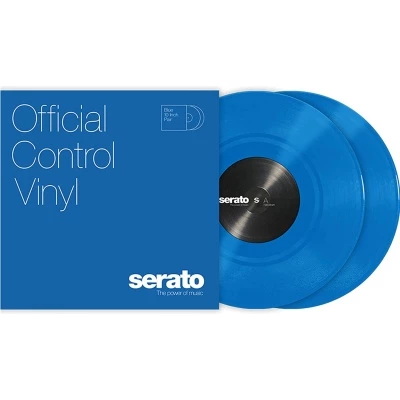 Serato 7" Serato Performance Series Blue (Pair) Control Vinyls for Turntables