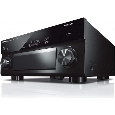 Yamaha RX-V6A 7.2-channel, 100 Watt AV receiver boldly explores entertainment possibilities for an advanced home theater Black