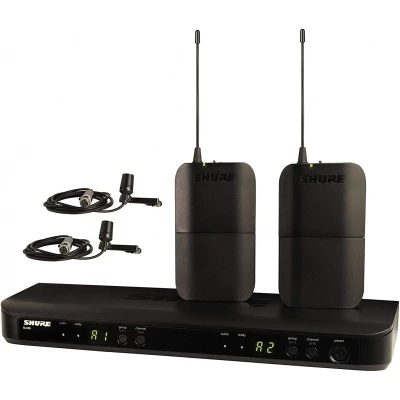 Shure BLX188UK CVLX K14 BLX188 DUAL LAV SYSTEM W CVL