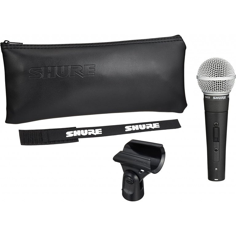 Shure SM58SE Cardioid Dynamic, On-Off Switch