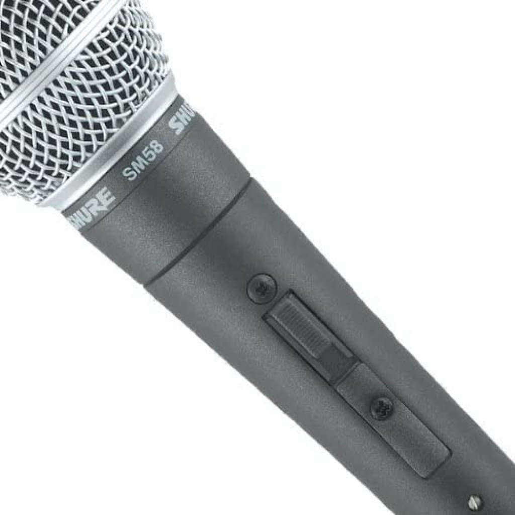 Shure PGA58 Microphone Kit avec Microphone à Main Vocal Dynamique Cardioïde de Performance de la Scène, Câble Xlr et Support de Micro - Parfait pour Sur Scène Ou Studio (Pga58Bts