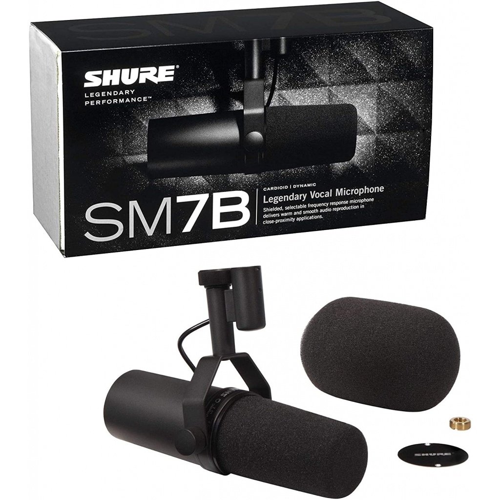 Shure - SM7dB - Dynamic Vocal Microphone with Built-in Preamp