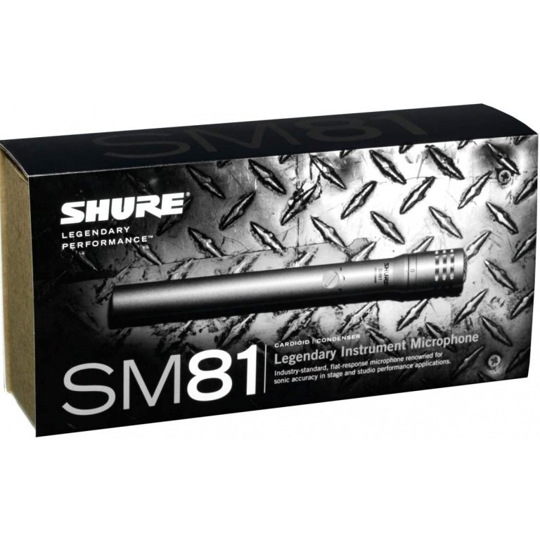 Shure SM81-LC Condenser Instrument Microphone