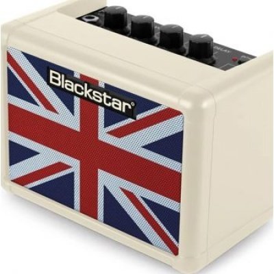 Blackstar BA102027 Fly3 Union Flag Beige 3 Watt Guitar Combo MiniAmplifier