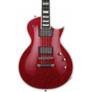 ESP E-II Eclipse DB Red Sparkle Finish, Including Hardshell Case