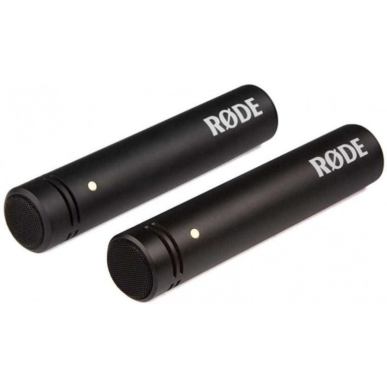 Rode M5MP Studio Microphone Matched pair of compact 1/2" cardioid condenser microphones.