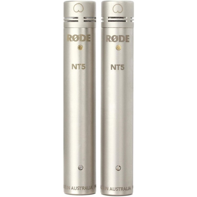 Rode NT5MP Studio Microphone Pair of acoustically matched NT5 1/2" cardioid condenser microphones