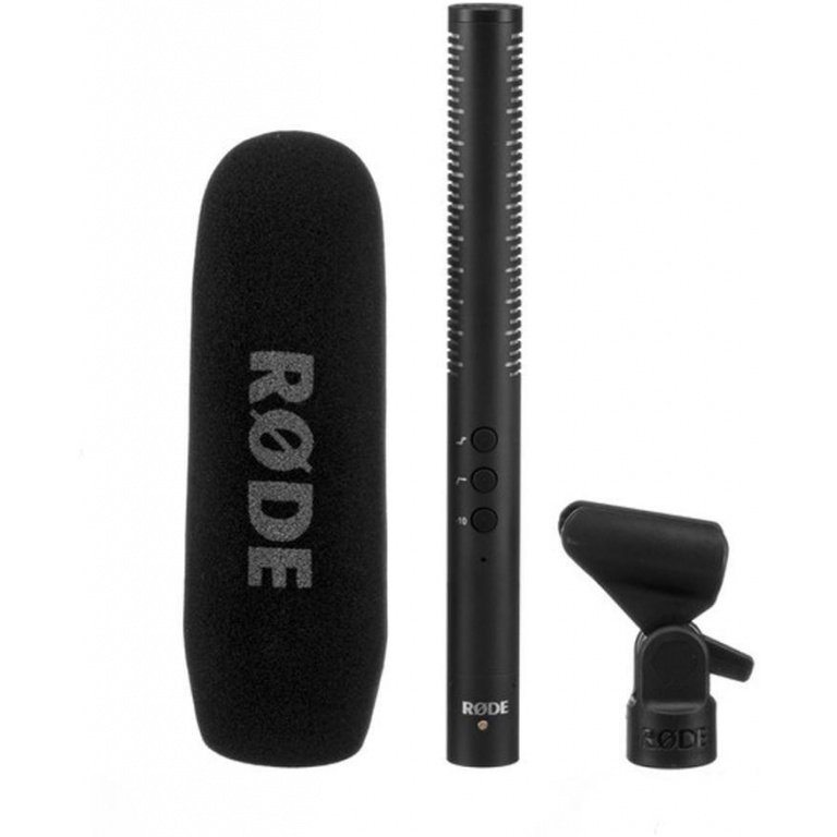 Rode NTG4 Shotgun Microphone Premium shotgun microphone with digital switching.