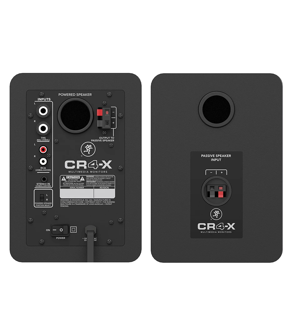 Mackie CR4-X Multimedia 4" Monitors (Pair) Mackie CR4-X Multimedia 4" Monitors (Pair)