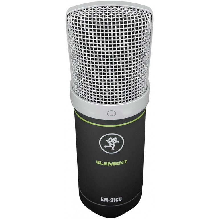 Mackie EM-91CU USB Condenser Microphone Includes Shockmount, USB Cable & 16 Exclusive Plugins