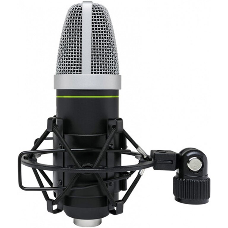 Mackie EM-91CU USB Condenser Microphone Includes Shockmount, USB Cable & 16 Exclusive Plugins