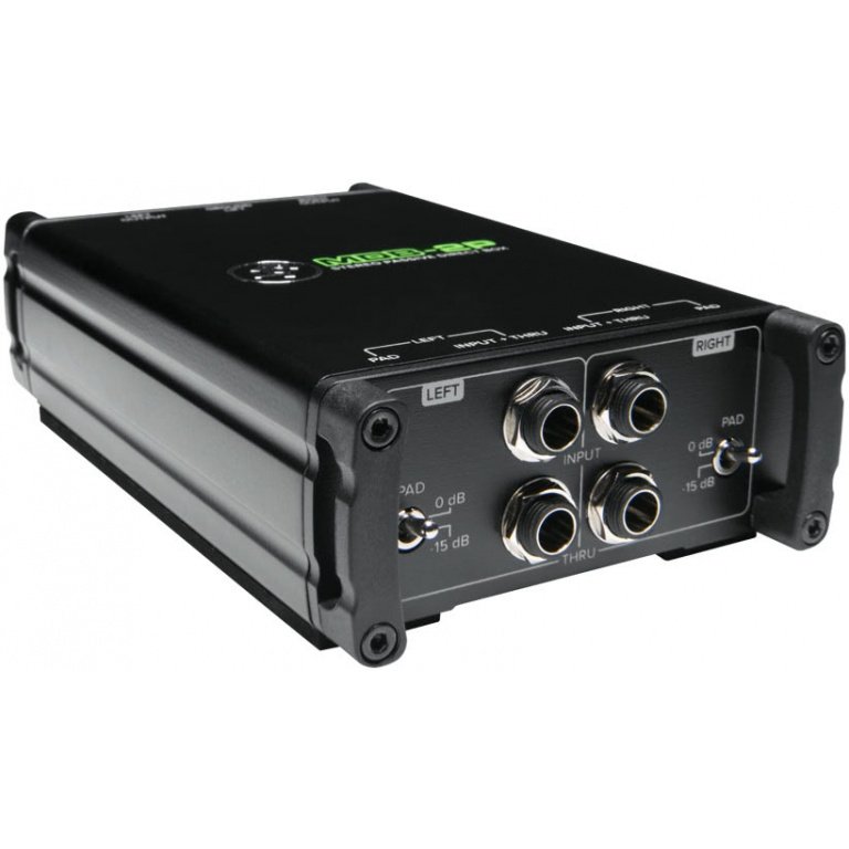 Mackie MDB-2P Stereo Passive Direct Box