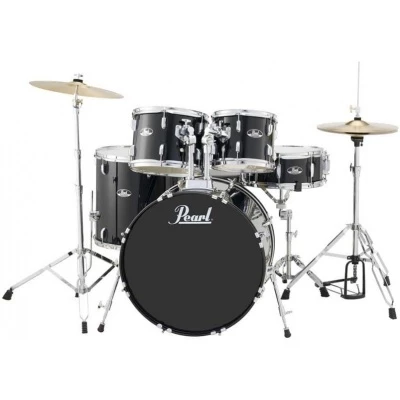 Pearl RS525SC/C#31 Road Show 5pc Drum Set 2216B/1008T/1209T/1616F/1455S With Cymbal & Hardware Jet Black