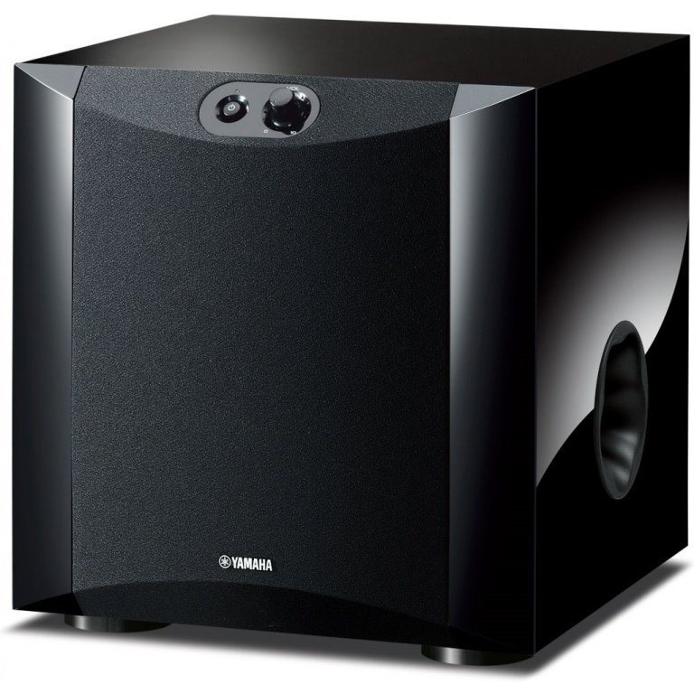 Yamaha NS-SW200 Piano Black  130W, 20 cm driver, Advanced YSTII, New Twisted Flare Port