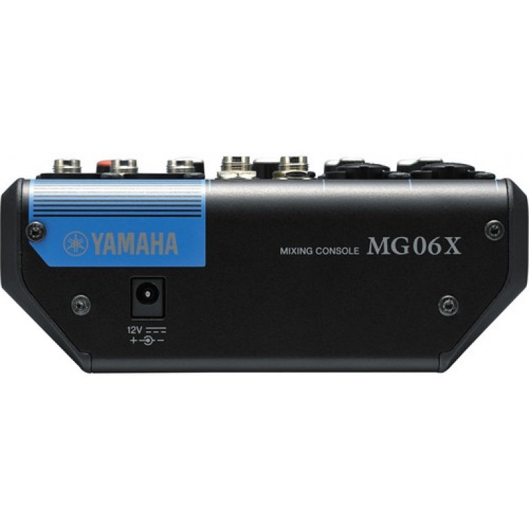 Yamaha MG06X 6-Channels Mic Preamps, Pad Switch Analog  Mixing Console