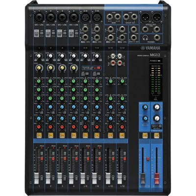Yamaha MG12 12-Channel,Mic Preamps, Pad Switch, Analog  Mixing Console